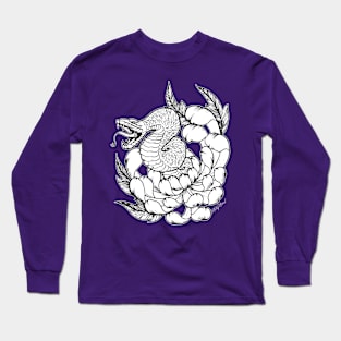 Chrysanthemum Snake Long Sleeve T-Shirt